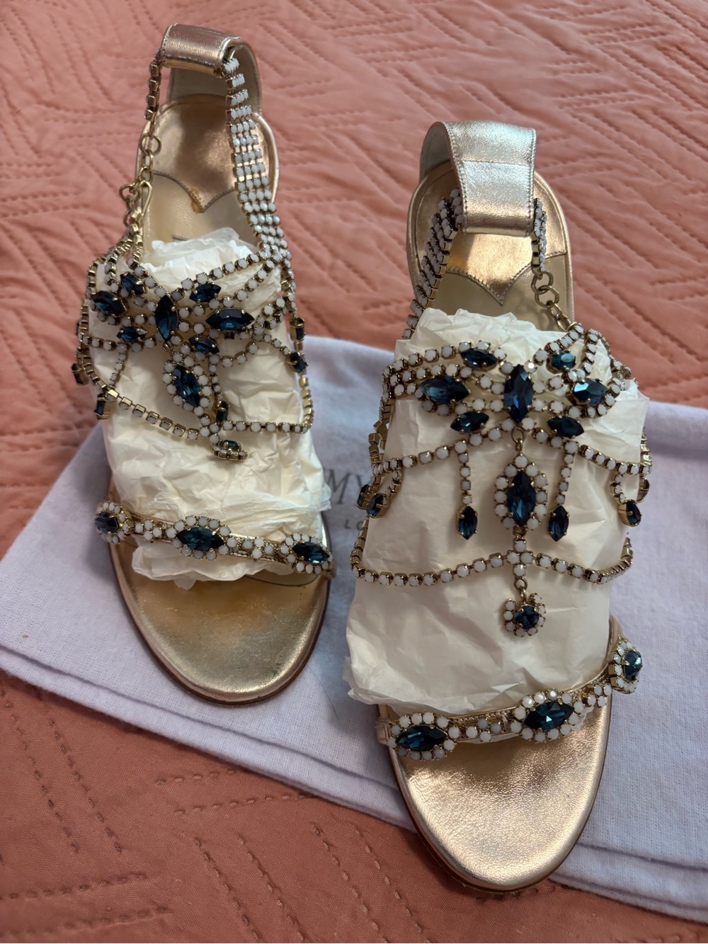 Jimmy ChOO Napa Jewel heels size 36